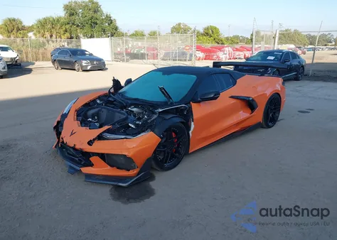 2023 Chevrolet Corvette Stingray Rwd 1Lt z USA, uszkodzony, nr VIN 1G1YA3D44P5101000